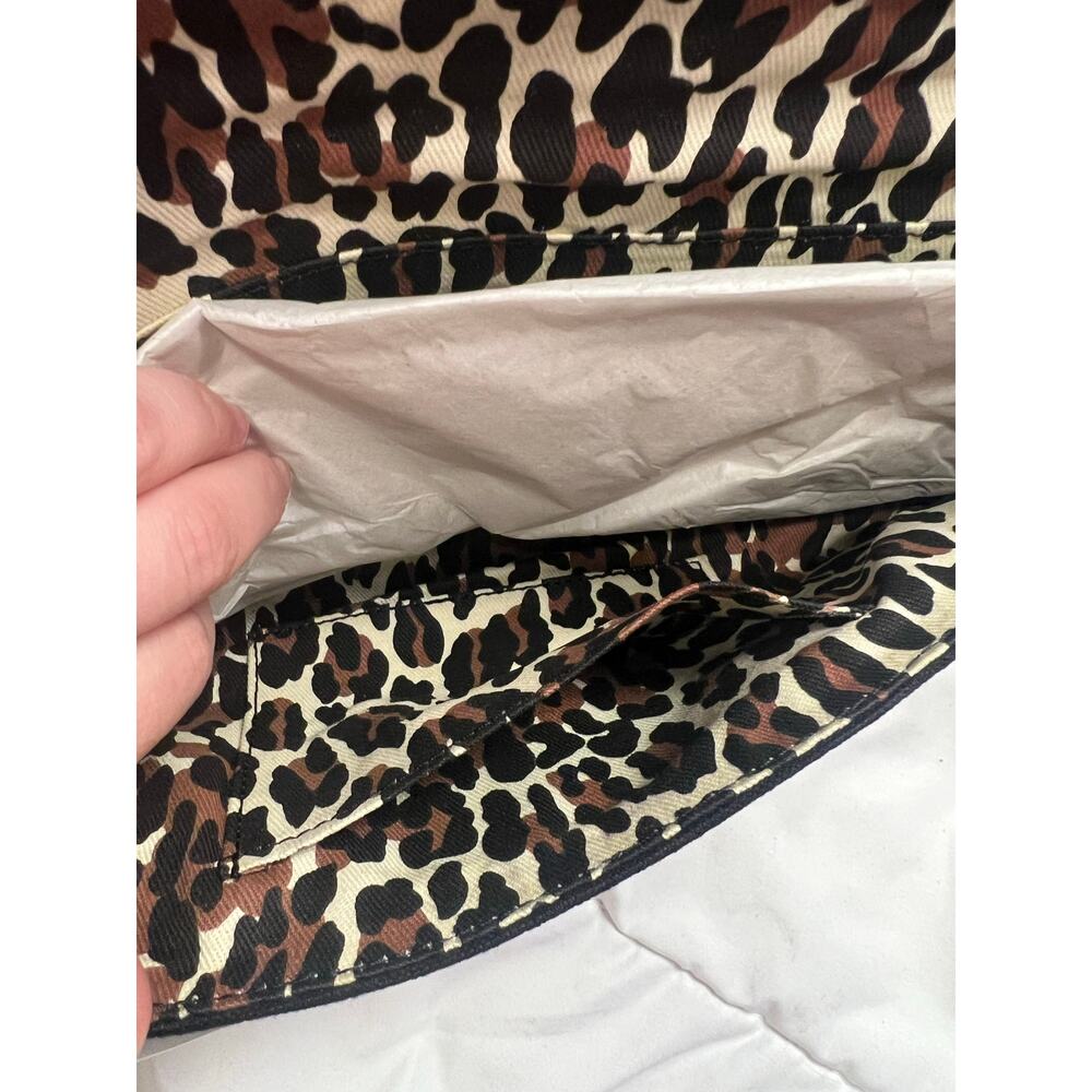 NWT Betsey Johnson Rare Candy Shop Colorful Hearts EW Flap Clutch Bag $150 - Picture 9 of 11